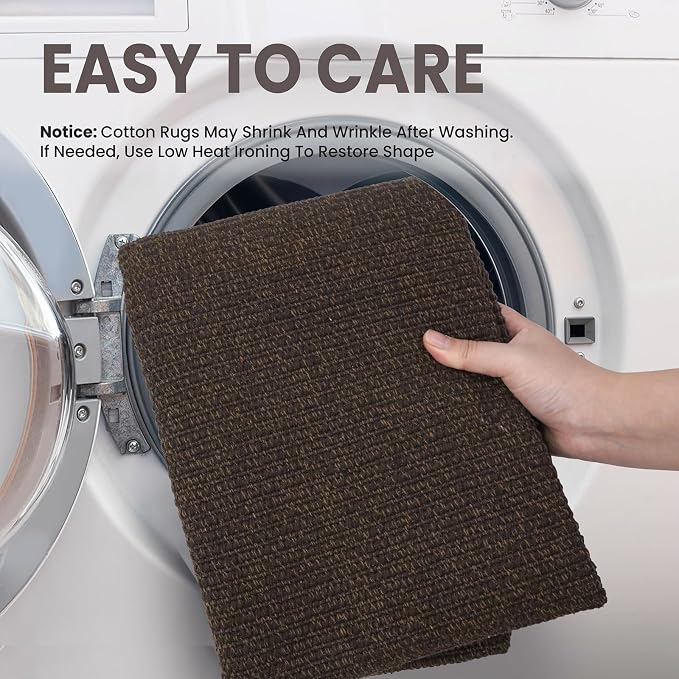 EARTHALL Washable Runner Rug 2x4 Ft Non Slip Runners - Image 3