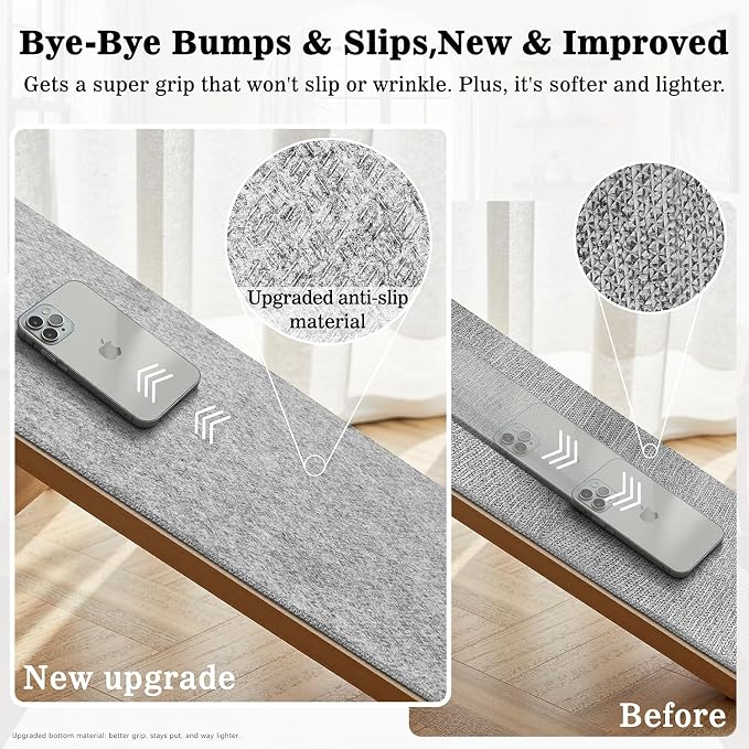 DCX Navy Blue 5x7 Area Rug, Machine Washable Non Slip Stain Resistant Soft - Image 7