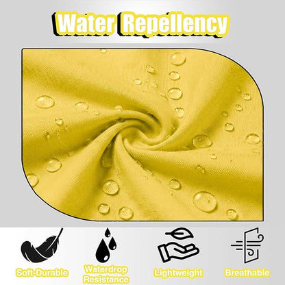 TOSHE Kitchen Apron Waterdrop Resistant Cotton Apron - Image 4