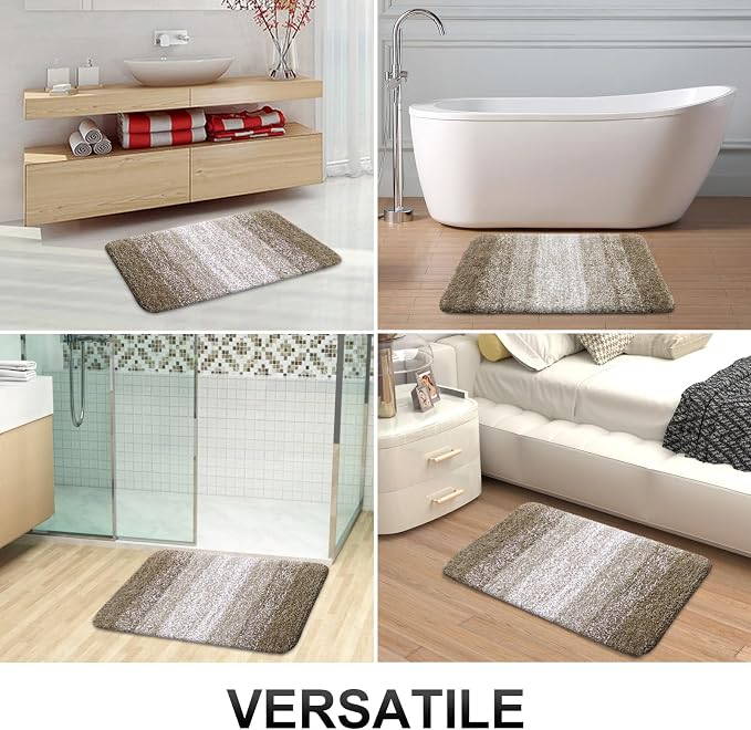 OLANLY Bathroom Runner Rugs Mat 59x24, Extra Soft Absorbent Microfiber Bath Rugs - Image 6