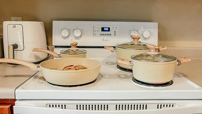 MAISON ARTS Pots and Pans Set Non Stick, Kitchen Cookware Sets Nonstick - Image 7