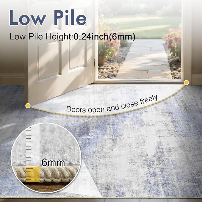 9x12 Ft Extra Large Washable Area Rugs - Image 7