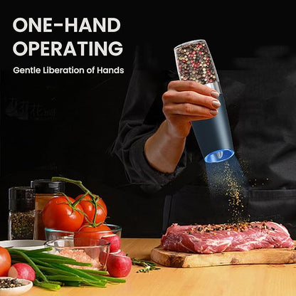 Battery Operated Salt And Pepper Grinder Set - Image 2