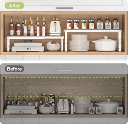 RUILALIFE Expandable Cabinet Organizer Shelf - Image 6