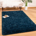 Andecor Soft Fluffy Bedroom Rugs, 3 x 5 Feet Indoor Shaggy Plush Area Rug by Andecor