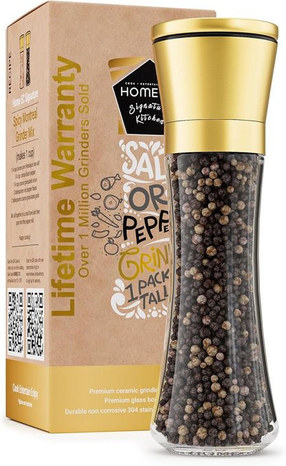 HOME EC Original Stainless Steel Salt or Pepper Grinder 1pk by HOMEEC