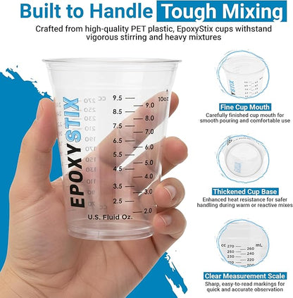 NEW SIZE 12oz Graduated Mixing Cups - Image 3