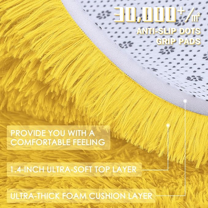 OLANLY 2x4 Machine Washable Runner Rugs - Image 8