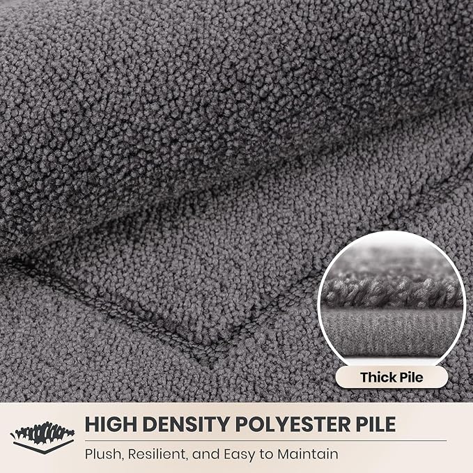 PURRUGS Dirt Trapping Door Mat 20in x 31.5in, Non-Slip/Skid Machine Washable - Image 4