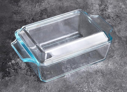 Rectangular Tempered Glass Casserole Dish, Tempered Glass Baking Dish - Image 3