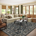 Washable Area Rugs for Living Room: 9x12 Bedroom Rug Vintage Boho Area Rug by palohom