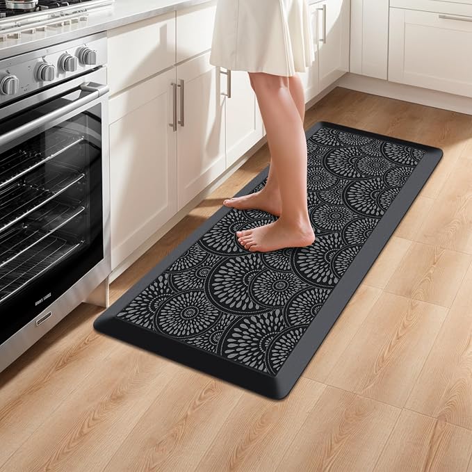 Mattitude 4/5 Inch Kitchen Mat, 17.3x39in Heavy Duty Ergonomic Comfort Foam by Mattitude