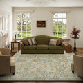 Washable Area Rugs for Living Room: 5x7 Bedroom Rug Vintage Rugs Stain by palohom