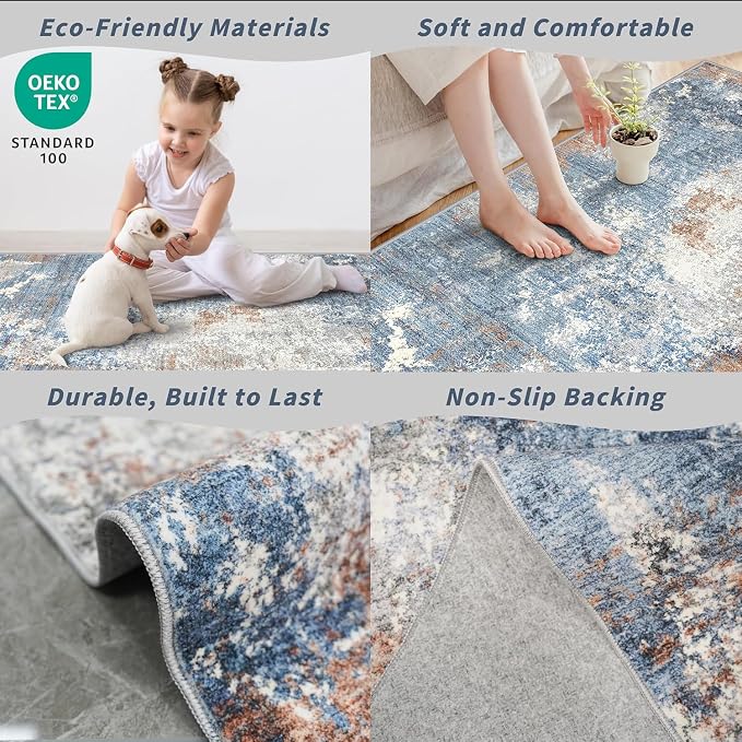 3x20 ft Extra Long Hallway Runner Rug - Image 6