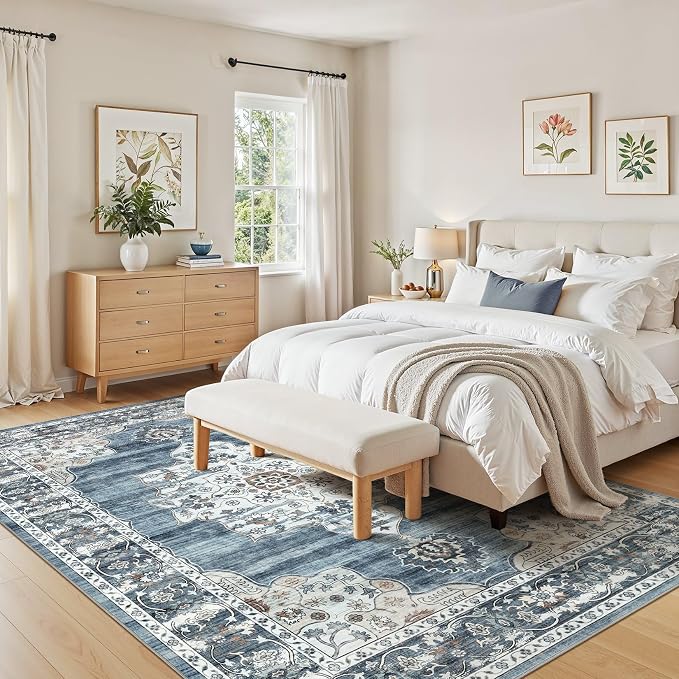 6x9 Washable Area Rug - Image 5
