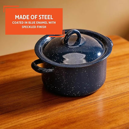 IMUSA USA C20666-1062810W Speckled Enamel Stock Pot - Image 3