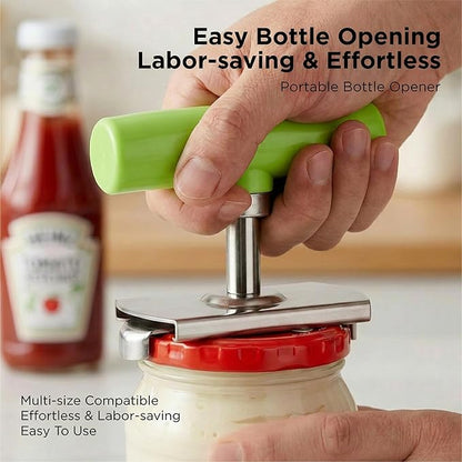 2Pcs Adjustable Jar Opener, Stainless Steel Labor-Saving Can Opener - Image 3