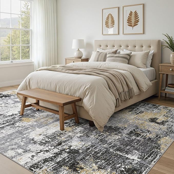UERMEI 8x10 Area Rug for Living Room - Image 3