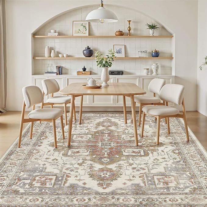Washable 6x9 Area Rug for Living Room - Image 8