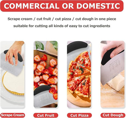 Pastry Cutter Dough Scraper Dough Cutter Scraper Tool Kitchen Pastry Blender - Image 3