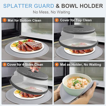LekDrok Microwave Food Cover - Image 3