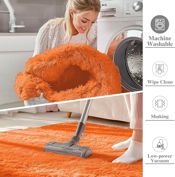 OLANLY 2x4 Machine Washable Runner Rugs - Image 2