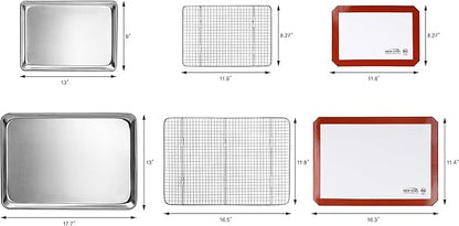 New Star Foodservice 1028751 Commercial-Grade Bun Pan/Baking Sheet, Baking Mat - Image 4