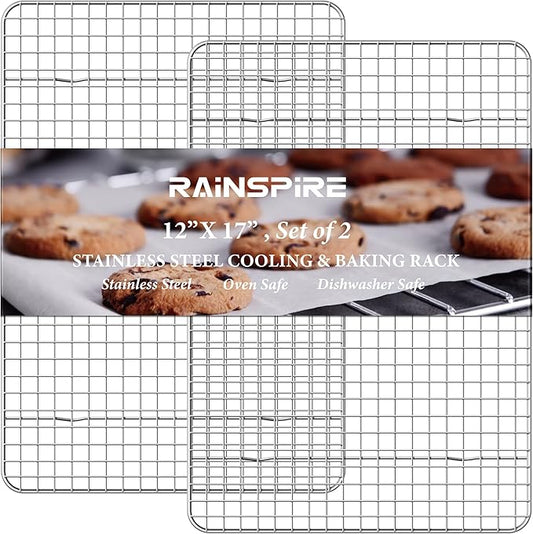 Rainspire Cooling Rack Stainless Steel, Heavy Duty Cooling Racks by Rainspire