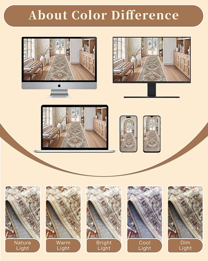 Madane Hallway Runner Rug 3x6 - Image 9
