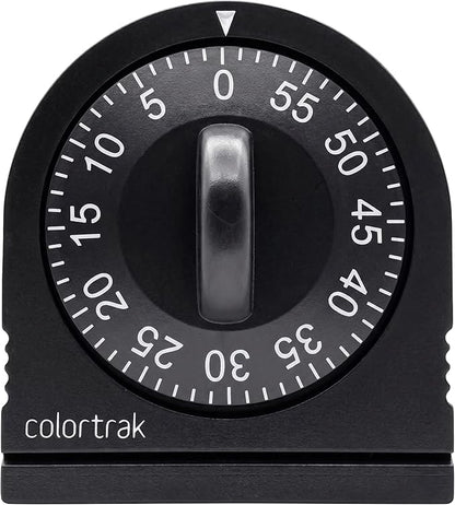 60 Minute Wind Up Timer, Visual Mechanical Timer, from 0 to 60 Minutes by Colortrak