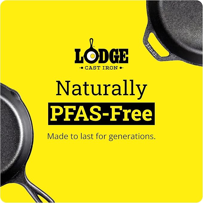 Lodge Seasoned Cast Iron Skillet 13.25 Inches - Image 10