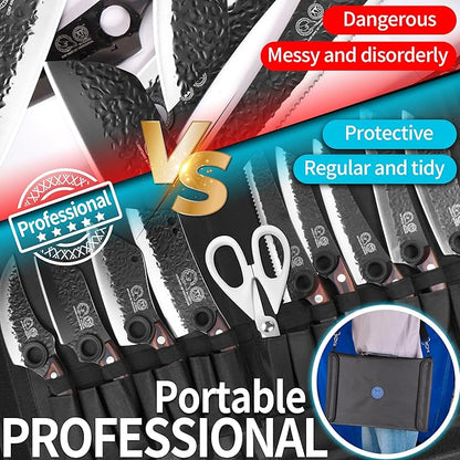 XYJ Professional Kitchen Knife Set - Image 6
