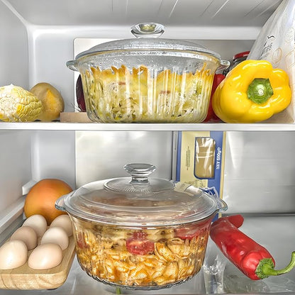Round Glass Casserole Baking Dish - Image 6