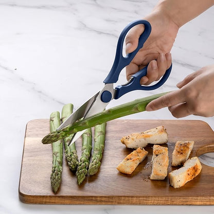 Rae Dunn Kitchen Scissors- Stainless Steel Kitchen Shears, Cooking Scissors - Image 5