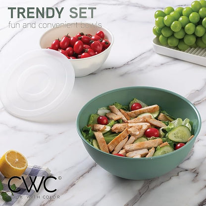 COOK WITH COLOR Mixing Bowls with Lids - Image 2