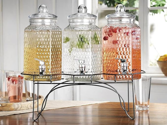 MosJos Drink Dispenser Set of 3 by MosJos