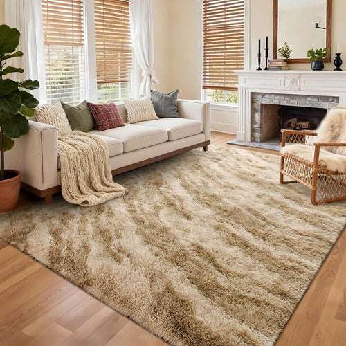 9x12 Ft Extra Large Shag Rugs for Living Room, Ultra Soft Fluffy Furry Area - Image 2