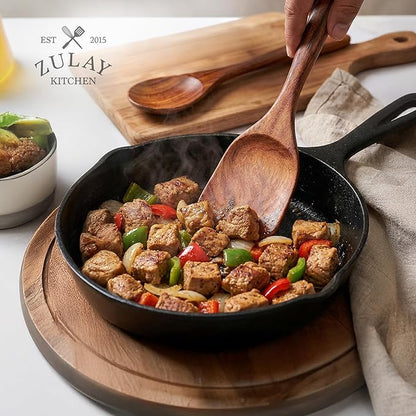 Zulay Kitchen 10-Piece Wooden Spoons - Image 9