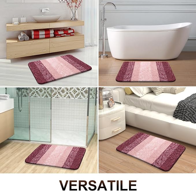 OLANLY Large Bathroom Rugs Mat 50x30, Extra Soft Absorbent Microfiber Bath Rugs - Image 7