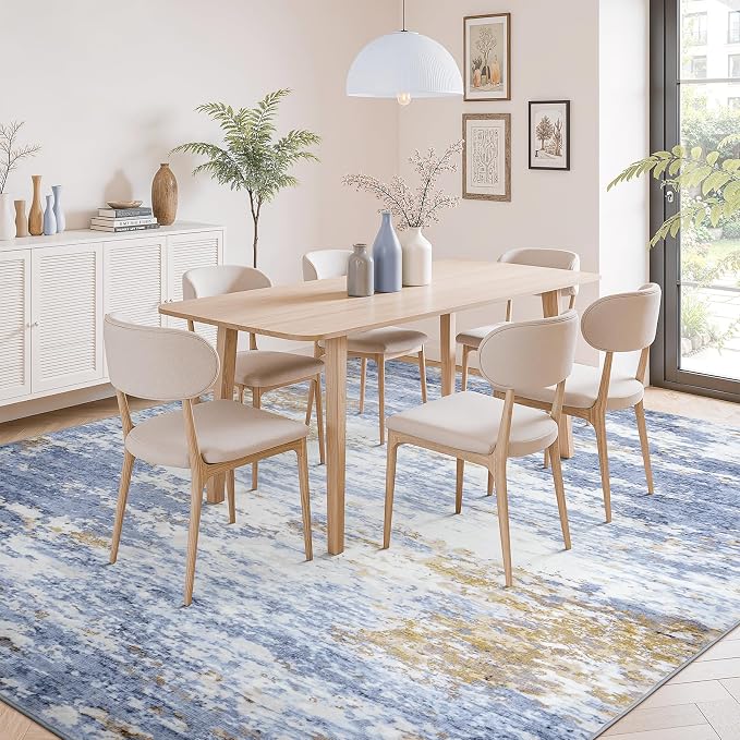 Lofus 8x10 Area Rug for Living Room, Abstract Large Rugs - Image 3