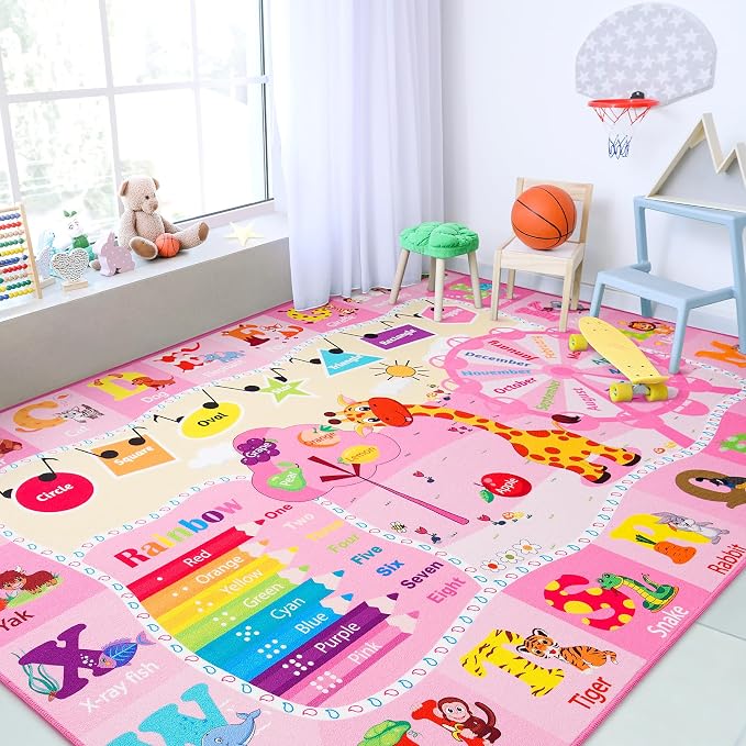 Chicrug Educational Kid Area Rug - Image 2