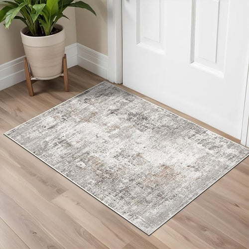2x3 Washable Non-Slip Area Rug by ZHXXUJ