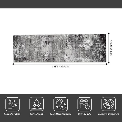 3x10 Washable Hallway Runner Rug - Image 2