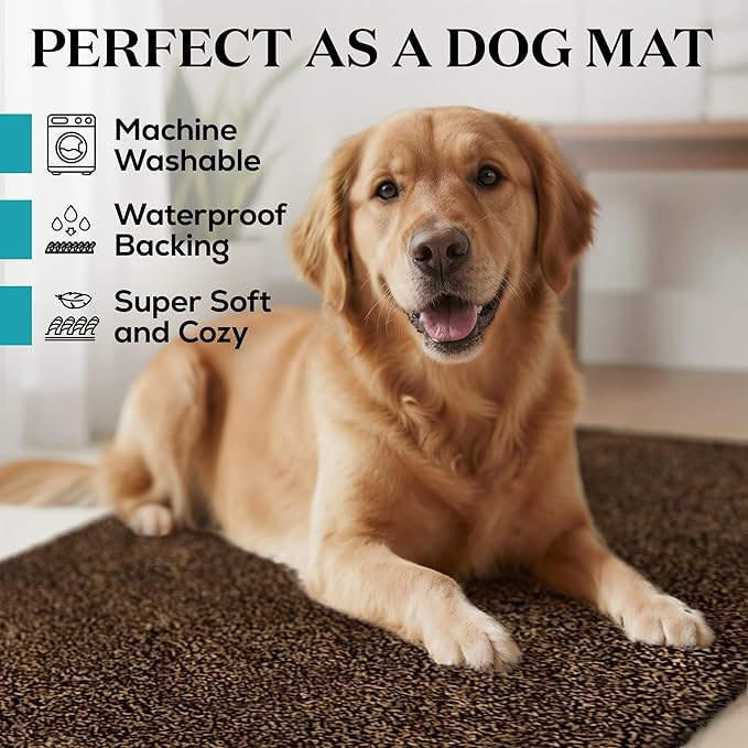 Premium Microfiber Indoor Door Mat – 36"x60" Washable Entry Mat, Waterproof - Image 2