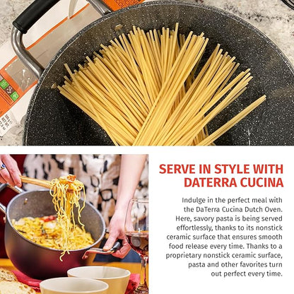 DaTerra Cucina – 8 Qt Nonstick Ceramic Dutch Oven - Image 3