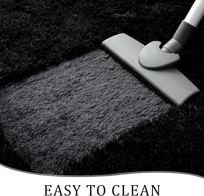 Chicrug Soft Runner Rug for Bedroom Living Room Plush Fluffy Rug 2x3 Feet - Image 7