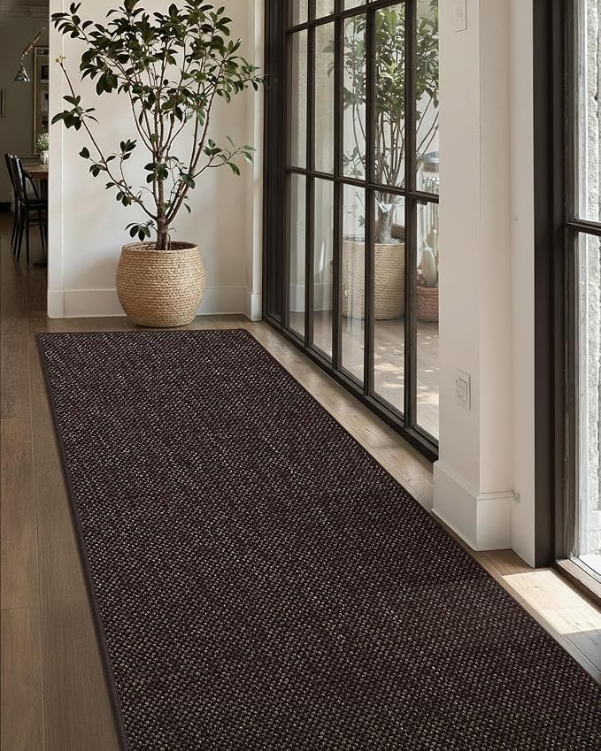 Color&Geometry Door Mat 2'4"x12' Runner Rug - Image 9