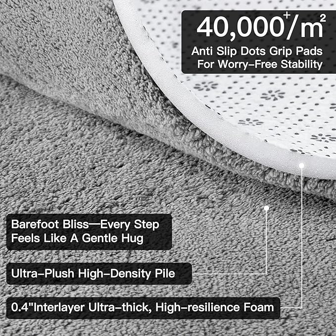 Sour Lemon 10x14 Area Rugs for Living Room, Soft Large Area Rug Fluffy Rugs for - Image 4