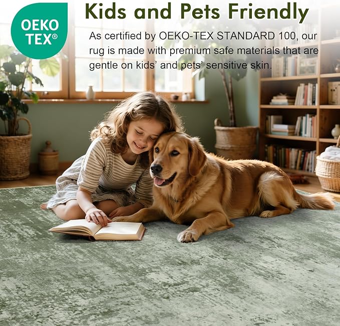 9x12 Ft Extra Large Washable Area Rugs - Image 6