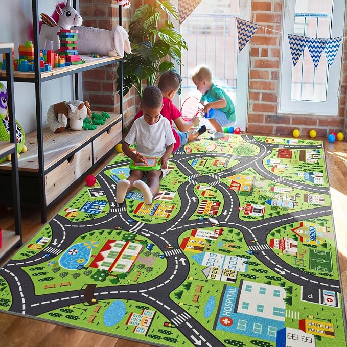 Community Kids Car Play Rug - Image 7